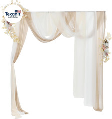 Artificial Wedding Arch Flowers Kit (Pack of 5), 2Pcss Realistic Silk Roses Flow