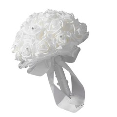 Modern Rose Bouquet for Bride Bridal Holding Flowers Wedding Photo Props