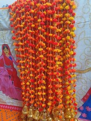 Indian Wholesale Garlands handmade Flower Garlands party Decoration Vine 20 Pcs