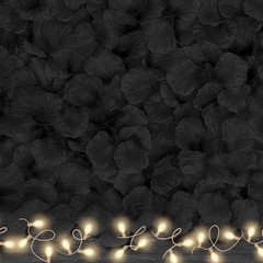 4500 Black Rose Petals for Romantic Weddings & Valentine’s Celebrations
