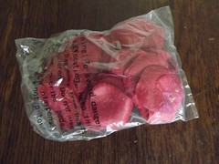 Valetine’s day rose petals cloth 5 packs
