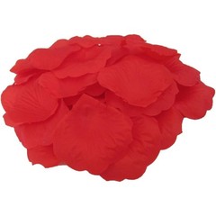 500PCS Artificial Red Rose Petals Wedding Flowers for Decoration Party Favors