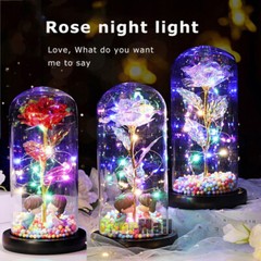Eternal Rose Flower LED Enchanted Galaxy Rose LED Light Valentine’s Gift For Her
