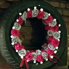 US 25/50pcs Artificial Flower Lifelike Foam Roses Home Party Decor DIY Bouquet
