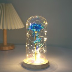 Eternal Rose Flower LED Enchanted Galaxy Rose LED Light Valentine’s Gift