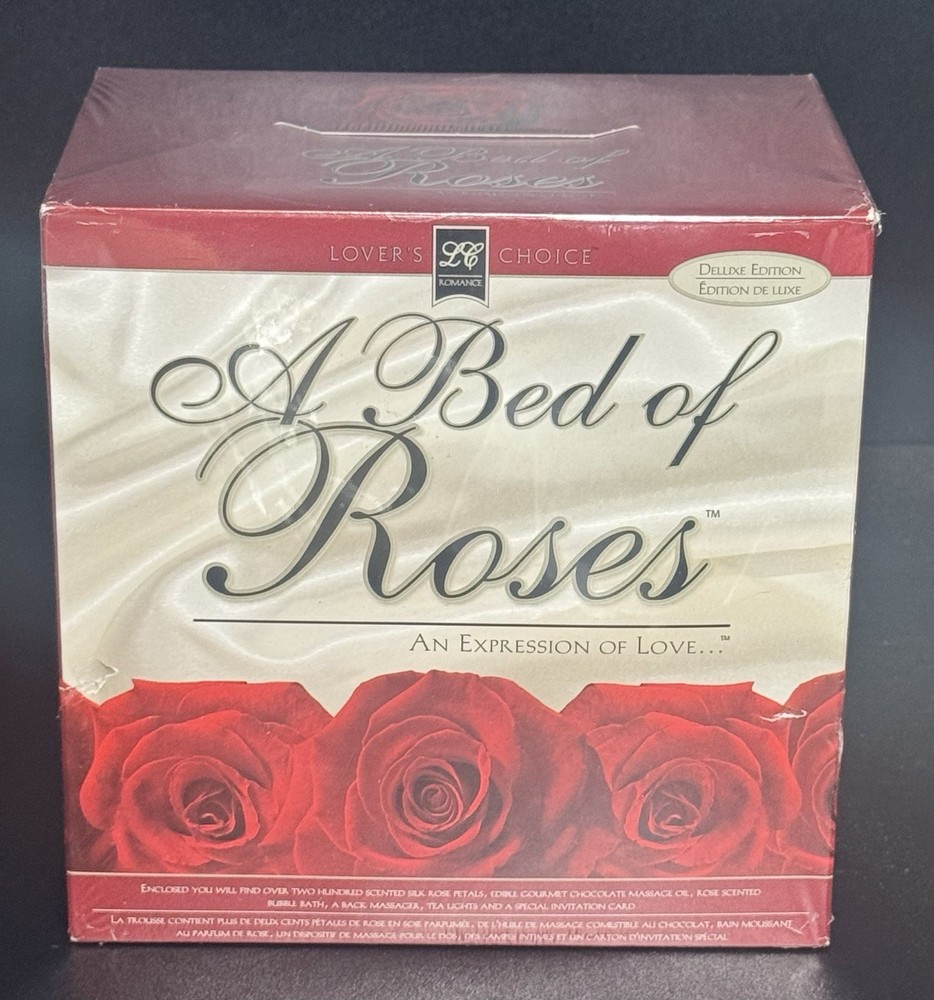 Lovers Choice Romance Special Deluxe Edition Bed of 200 Red Silk Roses Kit NEW