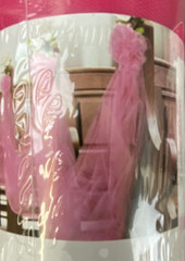 Tulle Pink Roll Decoration Wedding Baby Shower Birthday Sealed Package