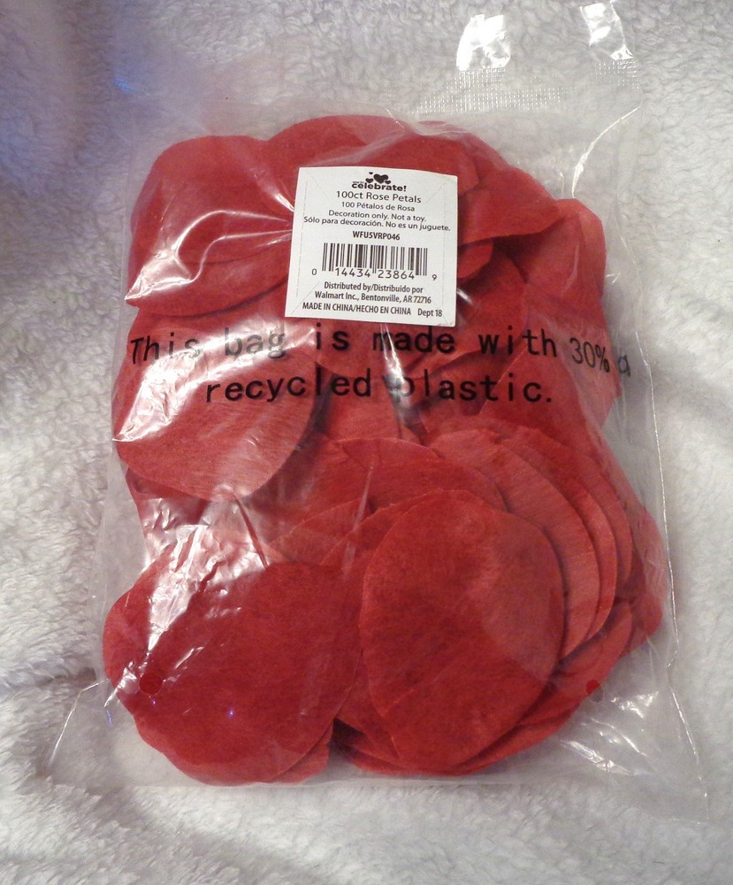 New Way To Celebrate Rose Petals 100 Count (3 packs)
