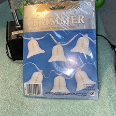Amscan Honeycomb Trimmer 12 – 3 Inch Paper Bells Vintage New