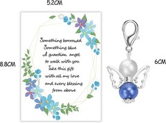 MKISHINE Something Blue for Bride to Be on Wedding Gifts Bridal Angel…