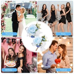 Wrist Corsage Bracelets Prom Flower Bride Bridesmaid Corsages for Wedding