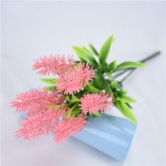 4pcs 7 Head Artificial Lavender Decorate Home & Office in November Sunshine Days