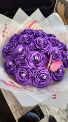 Infinity , Artificial Flower Bouquets handmade with love new 10 available