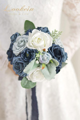 7 Inch Wedding Bouquet Artificial Flowers Bouquet Bridesmaid Bouquet Bridal Bouq