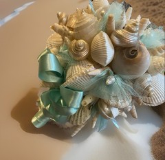 Natural Seashell Wedding Bouquet, Forever Keepsake, Beautiful One Of A Kind