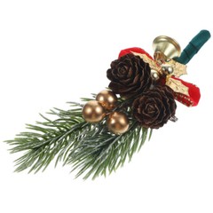 Wedding Groom Corsage Bridal Boutonniere Christmas Elements Pine Cone
