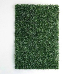 8 Faux Artificial Foliage Green Large Leaves Wall Panels Mats Hedge