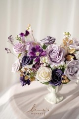 Artificial Flowers Fake Roses for DIY Wedding Bouquets Centerpieces