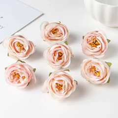 100pcs Tea Bud Roses Artificial Flowers Home Bridal Wedding Christmas Decor NEW
