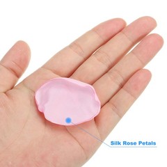400 Pcs Silk Rose Petals, Artificial Flower Scatter Fake Rose Petals Light Pink