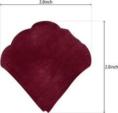 500 Dark Red Rose Petals – Lightweight, Reusable, and Stylish Decor Solution