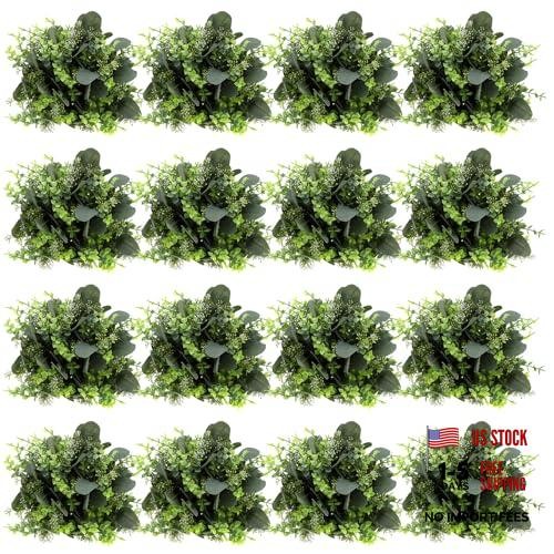 Bulk 100-Piece Mixed Eucalyptus Leaves Stems – DIY Floral DIY