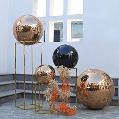 Yescom 16″ Large Disco Ball Mirror Big Hanging Glass for Party Events Wedding