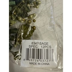12 Sage Green Artificial Rose Boutonniere Set Corsage Wedding Prom Party Favor