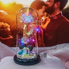 Eternal Rose Flower LED Enchanted Galaxy Rose LED Light Valentine’s Gift For Her