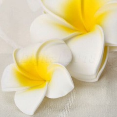 Artifical Plumeria Foam Frangipani Flower For Wedding Party Decor 10/50pcs D2018