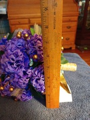 Fake Flower Bouquet For Wedding, Prom, Photos Purple Bride Spring Summer Fall