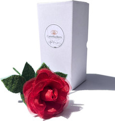 Lace Rose 13Th Anniversary Flower for Her, 13 Years Wedding 13Th Lace