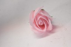 Lot of 50 Faux Roses Pink Scented For Wedding/Event Decor Plastic Flowers