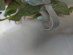 Cute Clematis wrist corsage