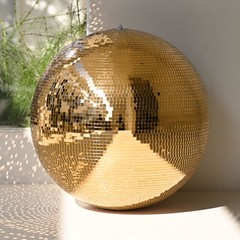 Yescom 24″ Large Disco Ball Mirror Big Hanging Glass for Party Events Wedding