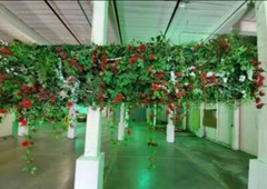 HUGE 16’× 3’artificial flower & greenery Floral Wall for Weddings or Restaurants