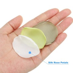 400 Pcs Silk Rose Petals, Artificial Flower Fake Rose Petals Light Green Mixed