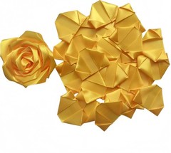 100 Satin Rose Petals – Elegant DIY Floral Crafting for Weddings & Celebrations
