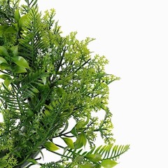2 GREEN 12″ ARTIFICIAL Leaves Wreath CANDLE RINGS Party Decorations Supplies