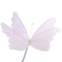 2pcs Butterfly Decoration with Standing Base Realistic Artificial Butterflies