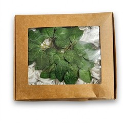 50pc White Foam Artificial Roses Bulk DIY Wedding Bouquet Centerpiece Leaf Stems