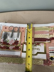 Kate Aspen Burgundy Blush Floral Wedding Day Survival Kit