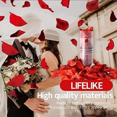 1500 PCS Dark-Red Silk Rose Petals for Separated 1500 pcs Red-black