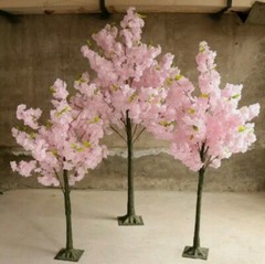 Artificial cherry tree simulation plant fake flower tree decorations
