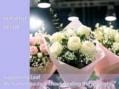 Artificial Baby’s Breath Flowers, 8 Pcs White Babies Breath Flowers Artificial