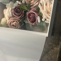 Ling’s Moment Wedding Homecoming Wrist Corsages Artificial Flowers Set of 4
