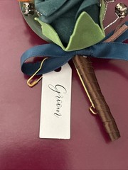 Ling’s Moment Boutonniere for Men, 6pcs Groom Groomsmen Boutonniere, Artificial