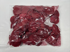 Artificial Mixed Rose Petals Lot Fabric Red, Transparent, White