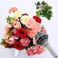 Wedding Bouquet Holder 2PCS 7.1″ Foam Flower Bridal Stand Display Holder