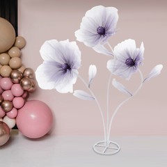 170cm Gradient Purple Artificial Flower for Wedding Decoration, Durable Design